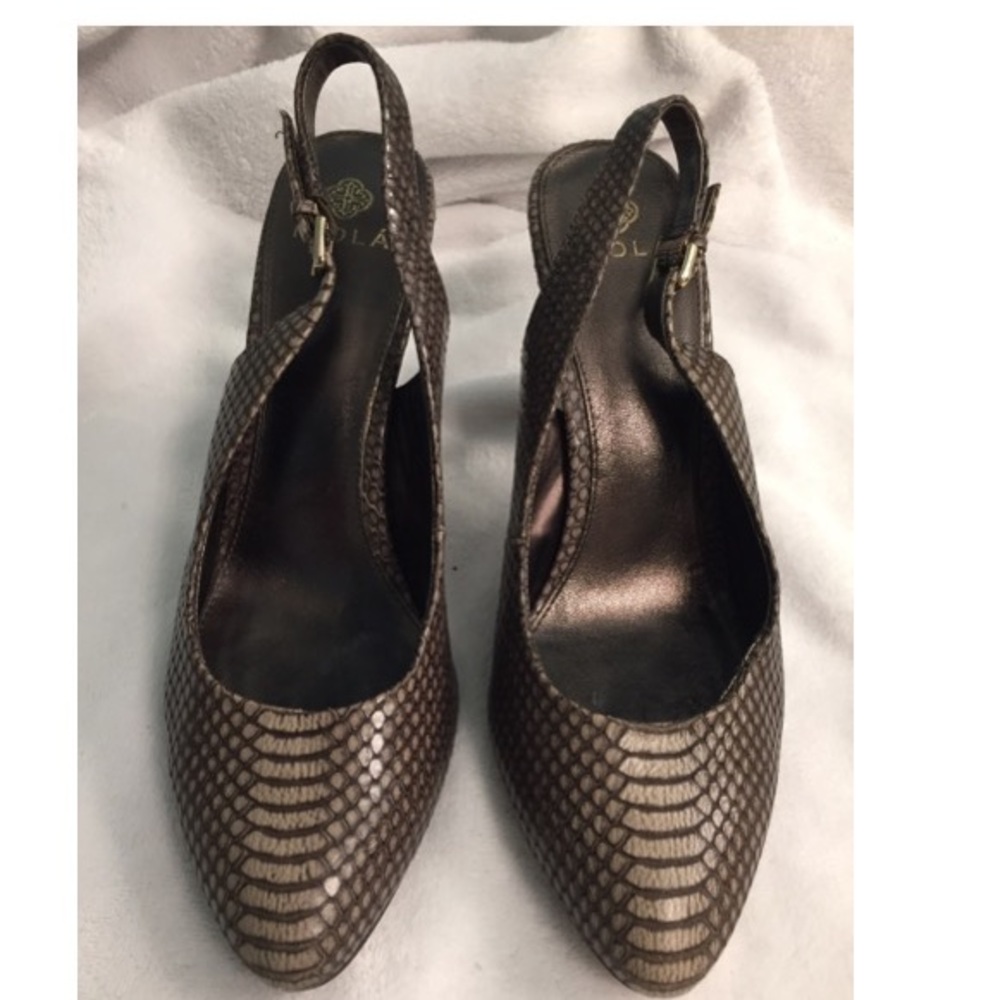 ISOLA Snake Skin 4 in heels